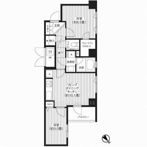 コスモリード新宿余丁町の写真