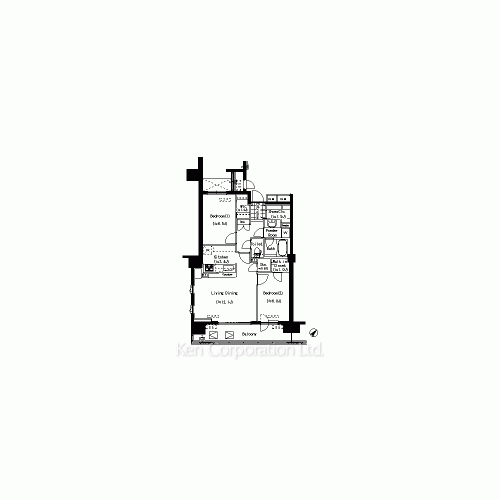 PRIME URBAN 東中野 COURTの写真 間取り