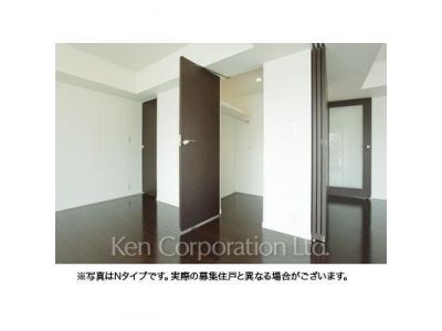 六本木エムケイアートレジデンスの写真 ベッドルーム ※写真・画像は実際と異なる場合がございます。部屋写真は同一タイプのものです。（ただし、画像中にタイプ名の記載がある場合はその記載内容を優先します。）