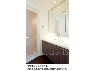 六本木エムケイアートレジデンスの写真 パウダールーム ※写真・画像は実際と異なる場合がございます。部屋写真は同一タイプのものです。（ただし、画像中にタイプ名の記載がある場合はその記載内容を優先します。）