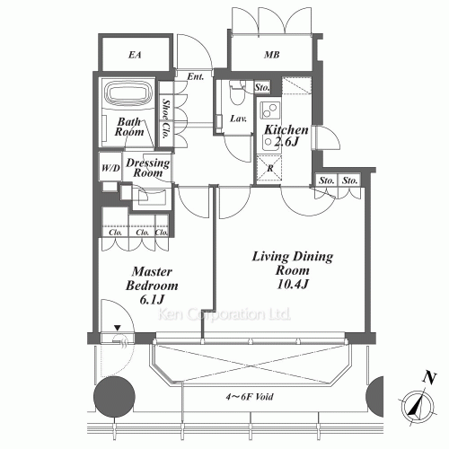 プラティーヌ御茶ノ水の写真 間取り