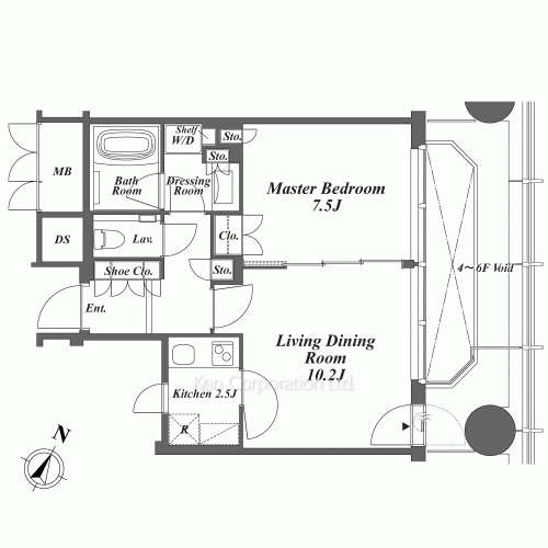 プラティーヌ御茶ノ水の写真 間取り