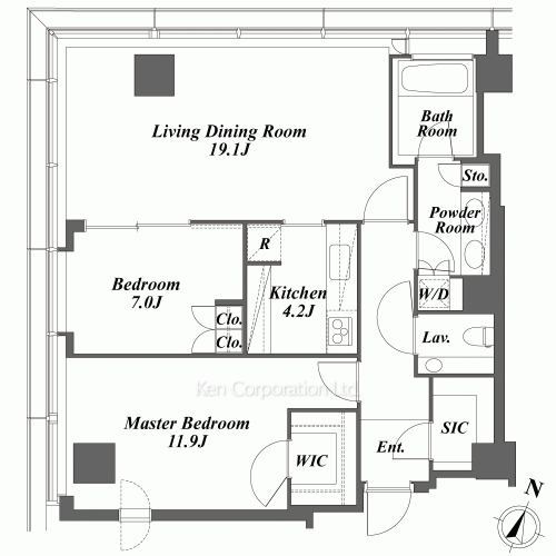 ラ・トゥール青葉台の写真 間取り