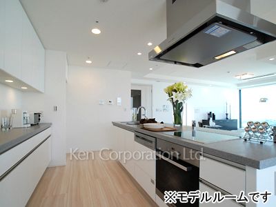 ラ・トゥール青葉台の写真 キッチン ※26階の同じ間取タイプを撮影。仕様が異なることがあります。