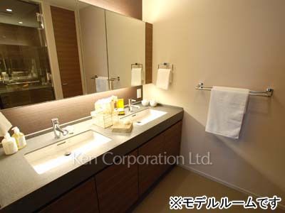パウダールーム ※25階の同じ間取タイプを撮影。仕様が異なることがあります。