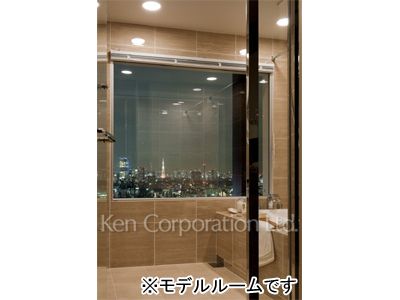 バスルーム ※25階の同じ間取タイプを撮影。仕様が異なることがあります。