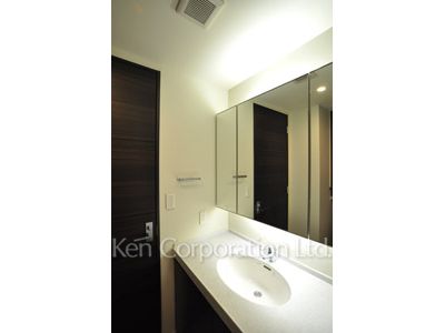 プラティーヌ西新宿の写真 パウダールーム ※7階の同じ間取タイプを撮影。仕様が異なることがあります。