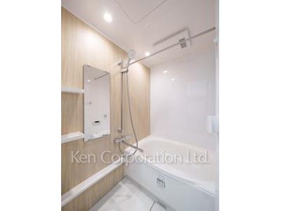 スタイリオ池尻大橋の写真 バスルーム ※5階の同じ間取タイプを撮影。仕様が異なることがあります。