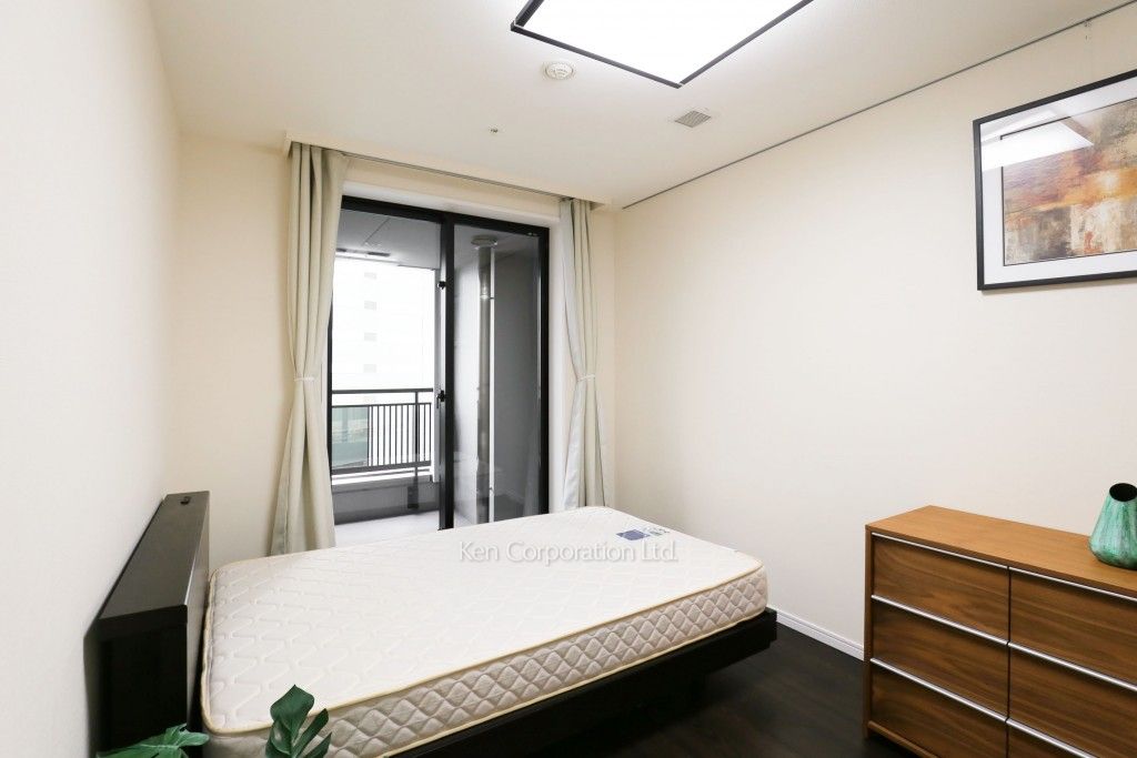 セントラルパークタワー ラ・トゥール新宿の写真 ベッドルーム※MODEL ROOM ※22階の同じ間取タイプを撮影。仕様が異なることがあります。