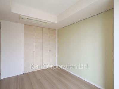 マスターベッドルーム ※29階の同じ間取タイプを撮影。仕様が異なることがあります。