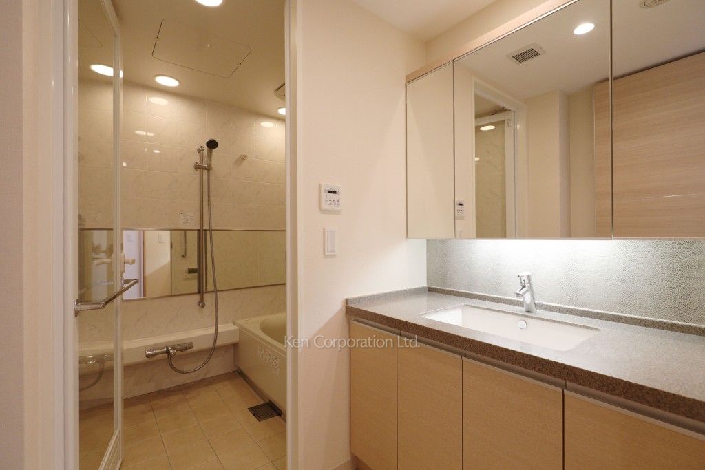 セントラルパークタワー ラ・トゥール新宿の写真 パウダールーム ※29階の同じ間取タイプを撮影。仕様が異なることがあります。