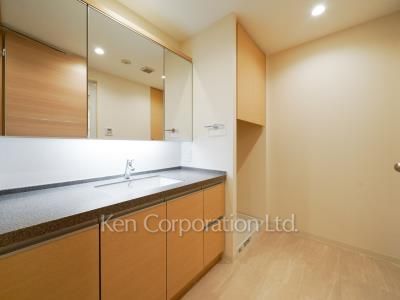 セントラルパークタワー ラ・トゥール新宿の写真 パウダールーム ※29階の同じ間取タイプを撮影。仕様が異なることがあります。