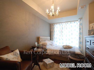 セントラルパークタワー ラ・トゥール新宿の写真 ベッドルーム ※21階の同じ間取タイプを撮影。仕様が異なることがあります。