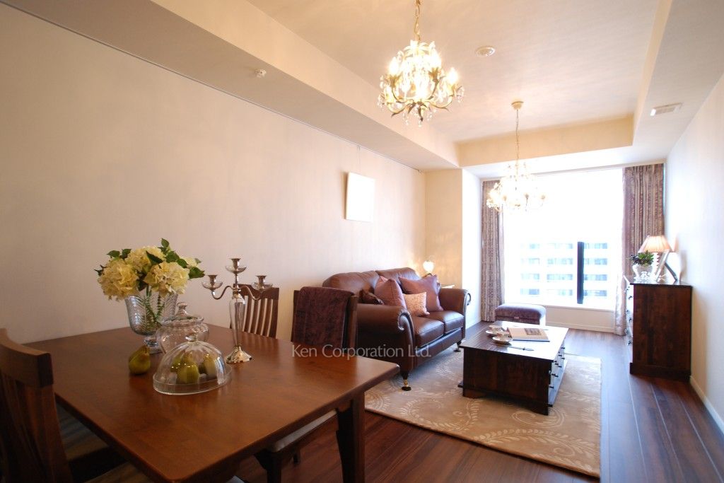 セントラルパークタワー ラ・トゥール新宿の写真 居室（LDなど） ※21階の同じ間取タイプを撮影。仕様が異なることがあります。