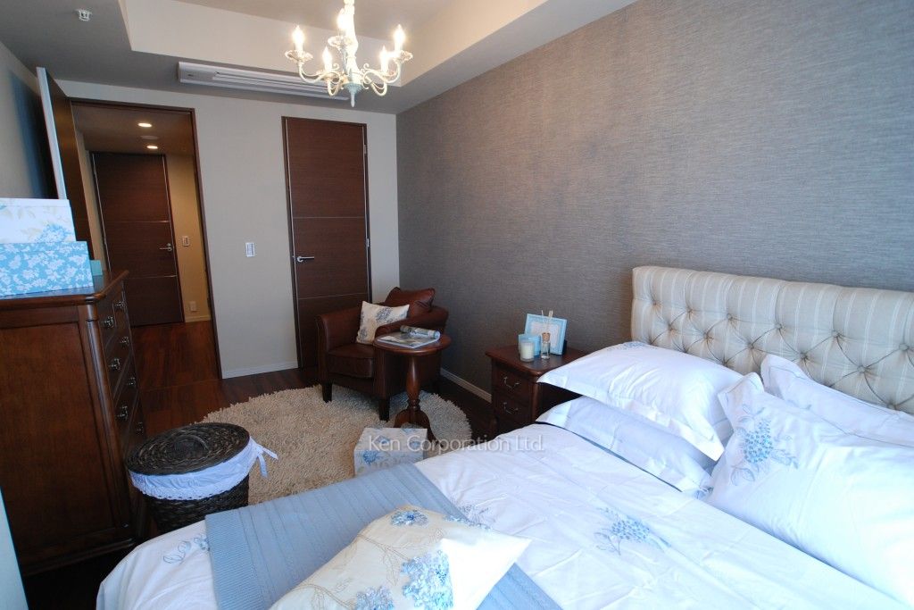 セントラルパークタワー ラ・トゥール新宿の写真 ベッドルーム ※21階の同じ間取タイプを撮影。仕様が異なることがあります。