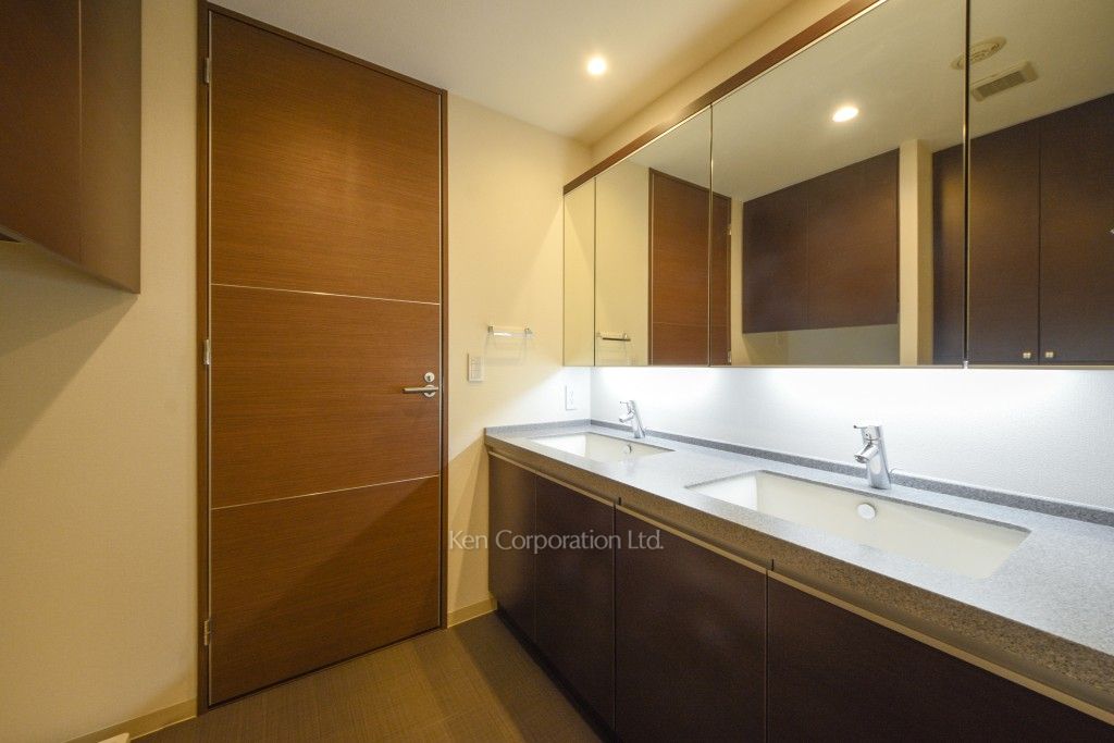 セントラルパークタワー ラ・トゥール新宿の写真 パウダールーム ※30階の同じ間取タイプを撮影。仕様が異なることがあります。