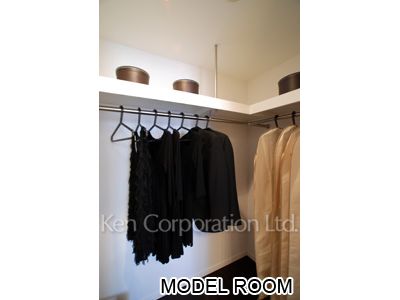 ウォークインクローゼット ※22階の同じ間取タイプを撮影。仕様が異なることがあります。