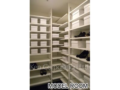 シューズインクローゼット ※22階の同じ間取タイプを撮影。仕様が異なることがあります。