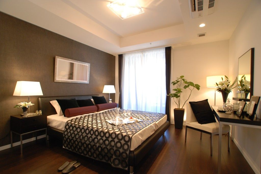 セントラルパークタワー ラ・トゥール新宿の写真 ベッドルーム ※22階の同じ間取タイプを撮影。仕様が異なることがあります。