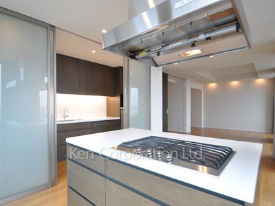 パークアクシス青山一丁目タワーの写真 キッチン ※35階の同じ間取タイプを撮影。仕様が異なることがあります。