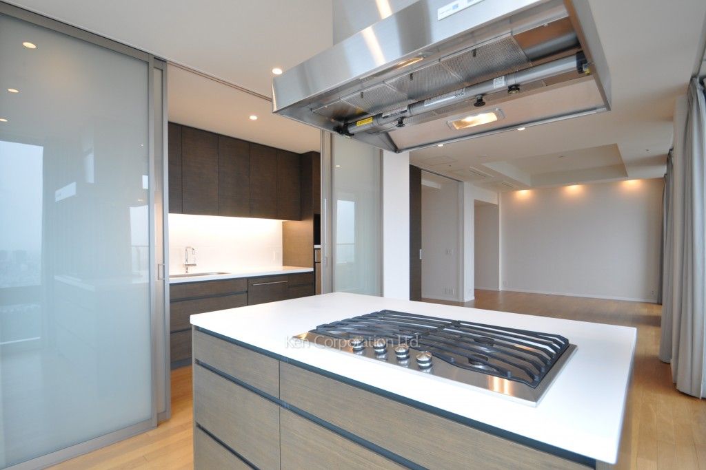 パークアクシス青山一丁目タワーの写真 キッチン ※35階の同じ間取タイプを撮影。仕様が異なることがあります。