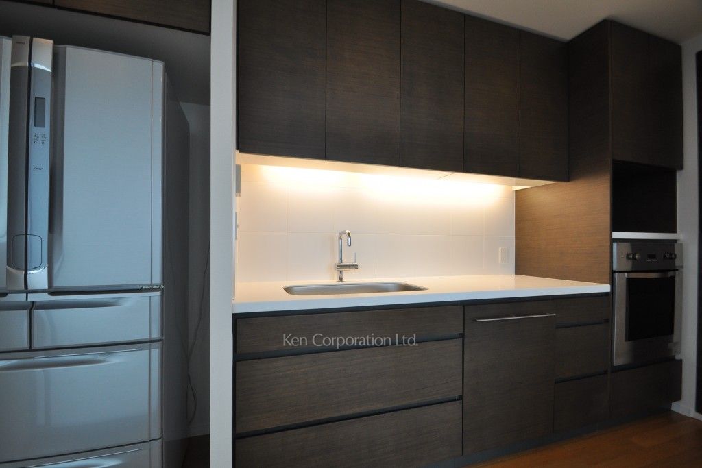 パークアクシス青山一丁目タワーの写真 キッチン ※35階の同じ間取タイプを撮影。仕様が異なることがあります。