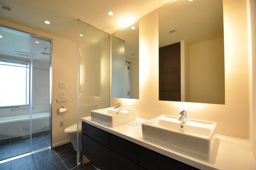 パークアクシス青山一丁目タワーの写真 パウダールーム ※35階の同じ間取タイプを撮影。仕様が異なることがあります。