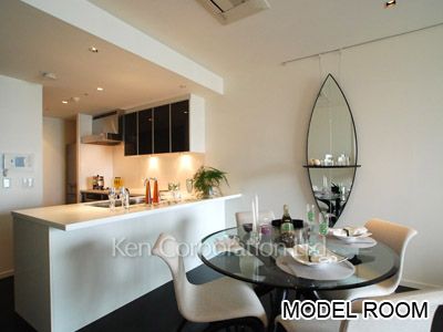 東京ミッドタウン・レジデンシィズの写真 リビングダイニング ※22階の同じ間取タイプを撮影。仕様が異なることがあります。