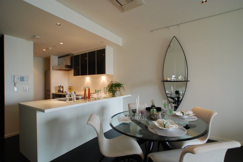 東京ミッドタウン・レジデンシィズの写真 リビングダイニング ※22階の同じ間取タイプを撮影。仕様が異なることがあります。