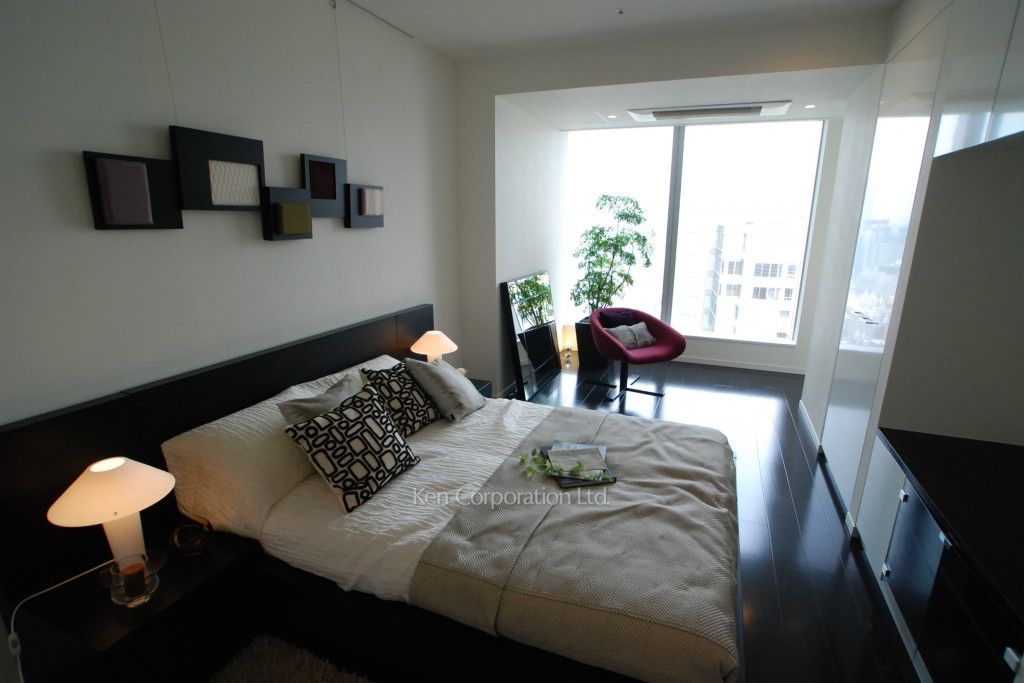 東京ミッドタウン・レジデンシィズの写真 ベッドルーム ※22階の同じ間取タイプを撮影。仕様が異なることがあります。