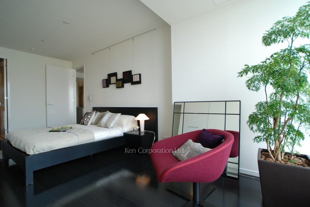 東京ミッドタウン・レジデンシィズの写真 ベッドルーム ※22階の同じ間取タイプを撮影。仕様が異なることがあります。