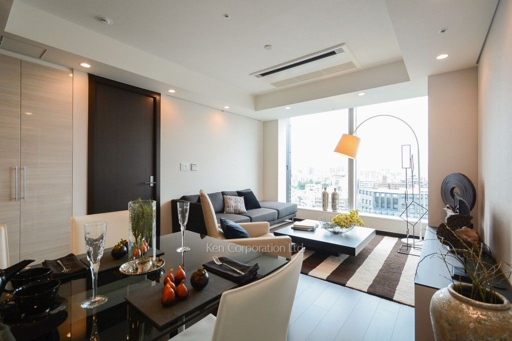 ラ・トゥール飯田橋の写真 居室（LDなど） ※10階の同じ間取タイプを撮影。仕様が異なることがあります。