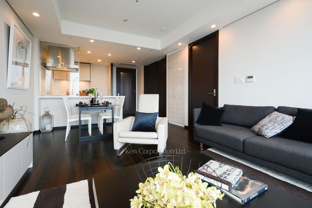 ラ・トゥール飯田橋の写真 居室（LDなど） ※10階の同じ間取タイプを撮影。仕様が異なることがあります。