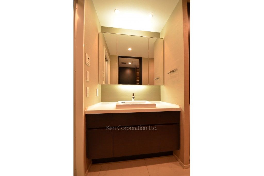 ラ・トゥール渋谷の写真 パウダールーム ※19階の同じ間取タイプを撮影。仕様が異なることがあります。