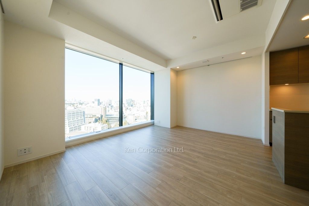 ラ・トゥール渋谷の写真 居室（LDなど） ※18階の同じ間取タイプを撮影。仕様が異なることがあります。