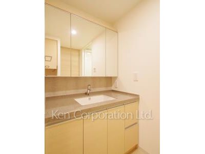 パウダールーム ※26階の同じ間取タイプを撮影。仕様が異なることがあります。