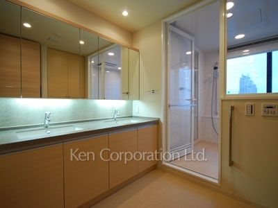 セントラルパークタワー ラ・トゥール新宿の写真 パウダールーム ※32階の同じ間取タイプを撮影。仕様が異なることがあります。