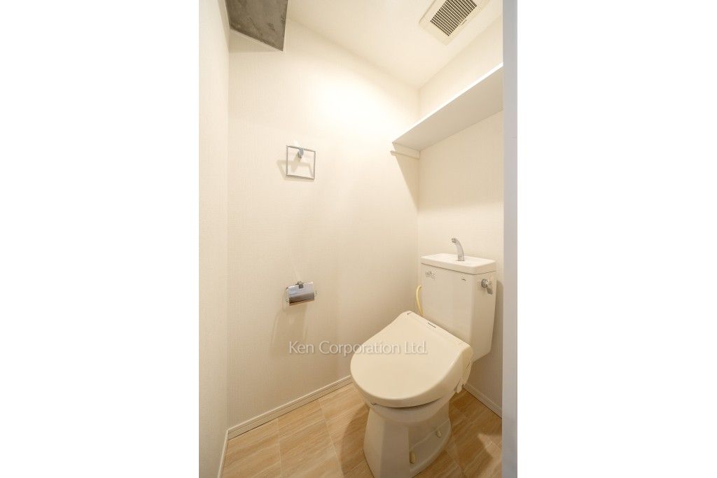 トイレ ※3階の同じ間取タイプを撮影。仕様が異なることがあります。（3階・1LDK）  ※写真の無断転載禁止