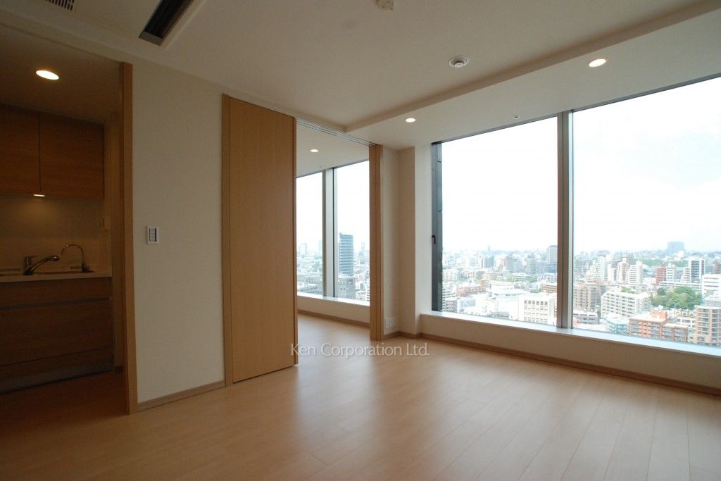 ラ・トゥール飯田橋の写真 リビングダイニング ※19階の同じ間取タイプを撮影。仕様が異なることがあります。