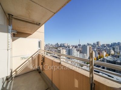 アクロス目黒タワーの写真 バルコニー