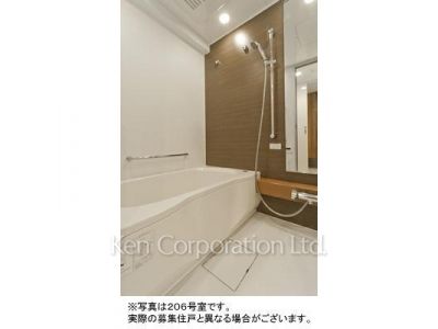 パークリュクス初台の写真 バスルーム ※写真・画像は実際と異なる場合がございます。部屋写真は同一タイプのものです。（ただし、画像中にタイプ名の記載がある場合はその記載内容を優先します。）