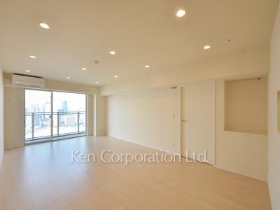 Brillia ist Tower 勝どきの写真 居室（LDなど） ※37階の同じ間取タイプを撮影。仕様が異なることがあります。