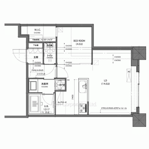 Brillia ist Tower 勝どきの写真 間取り