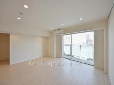 Brillia ist Tower 勝どきの写真 居室（LDなど） ※18階の同じ間取タイプを撮影。仕様が異なることがあります。