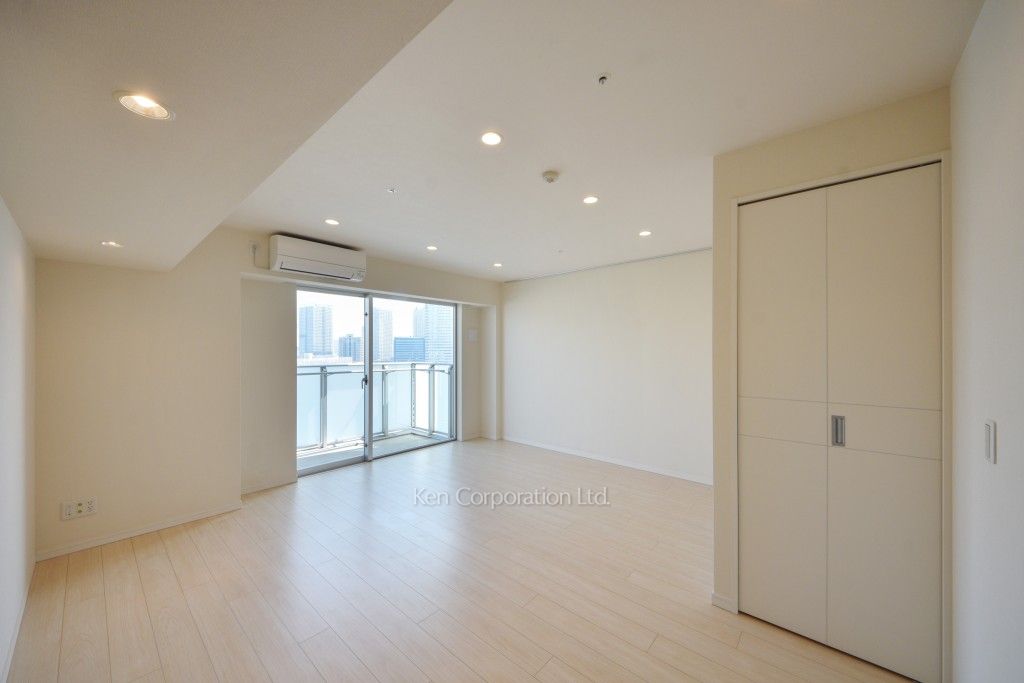 Brillia ist Tower 勝どきの写真 居室（LDなど） ※18階の同じ間取タイプを撮影。仕様が異なることがあります。