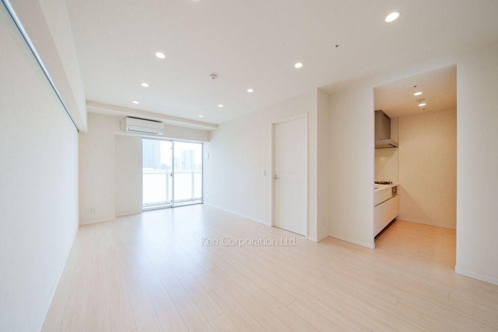 Brillia ist Tower 勝どきの写真 居室（LDなど） ※19階の同じ間取タイプを撮影。仕様が異なることがあります。