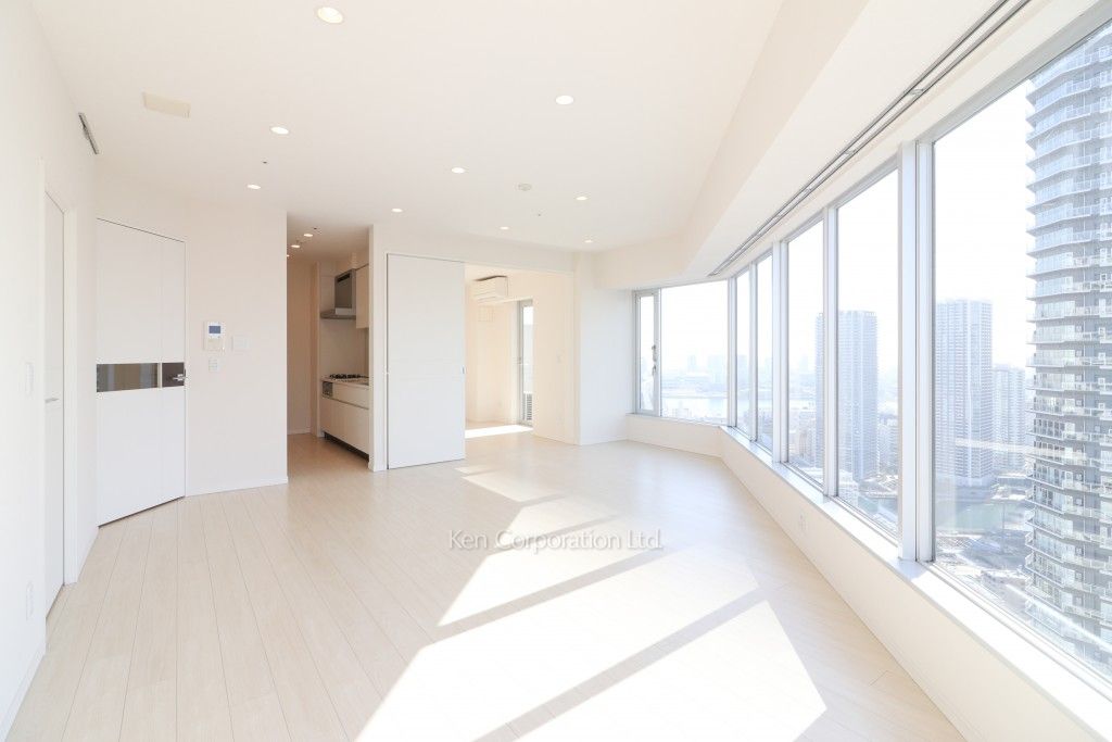 Brillia ist Tower 勝どきの写真 居室（LDなど） ※38階の同じ間取タイプを撮影。仕様が異なることがあります。