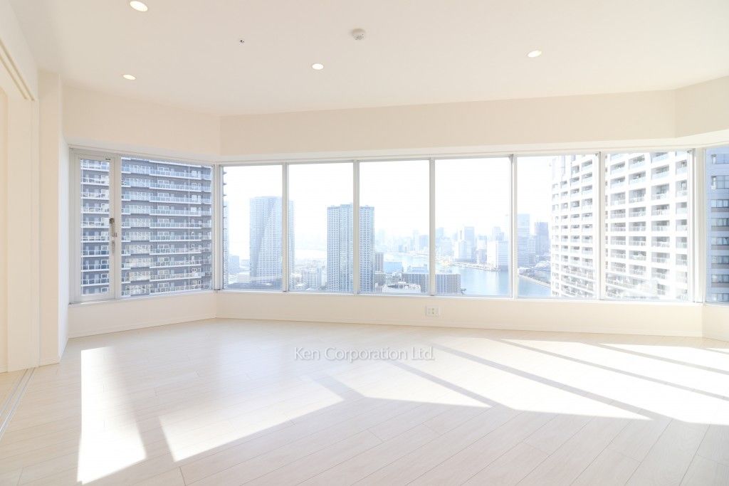Brillia ist Tower 勝どきの写真 居室（LDなど） ※38階の同じ間取タイプを撮影。仕様が異なることがあります。
