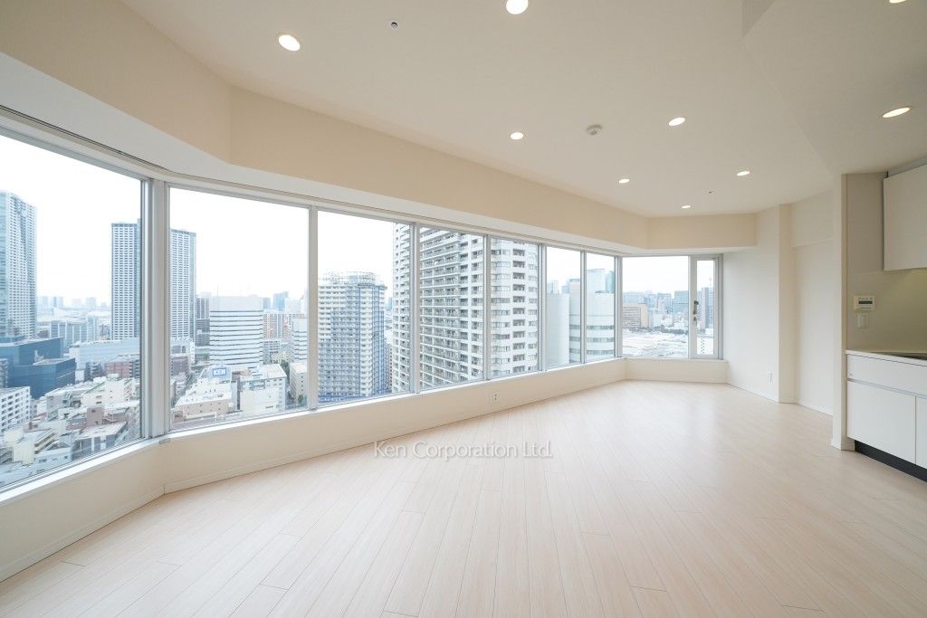 Brillia ist Tower 勝どきの写真 居室（LDなど） ※20階の同じ間取タイプを撮影。仕様が異なることがあります。