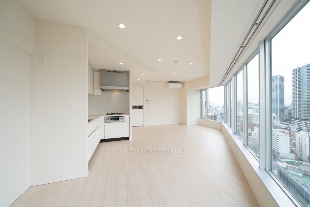 Brillia ist Tower 勝どきの写真 居室（LDなど） ※20階の同じ間取タイプを撮影。仕様が異なることがあります。